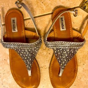 Rhinestone sandals